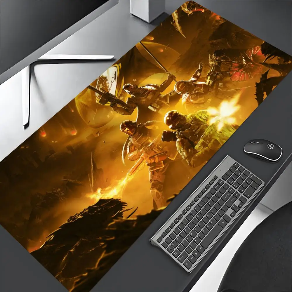 hot game H-Helldivers 2 Mouse Pad Gaming Mousepad Large 2024 new model 900x400mm MouseMat Gamer XXL Mause Carpet PC Desk