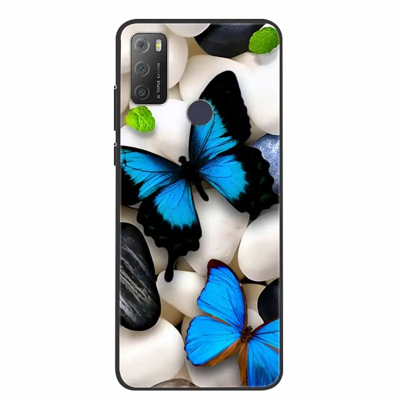 For TCL 20E / 20Y Case Lovely Fashion Printing Phone Cases For TCL 20Y 20 Y TCL20E 20 E Silicone Back Cover for TCL 6125F 6156D