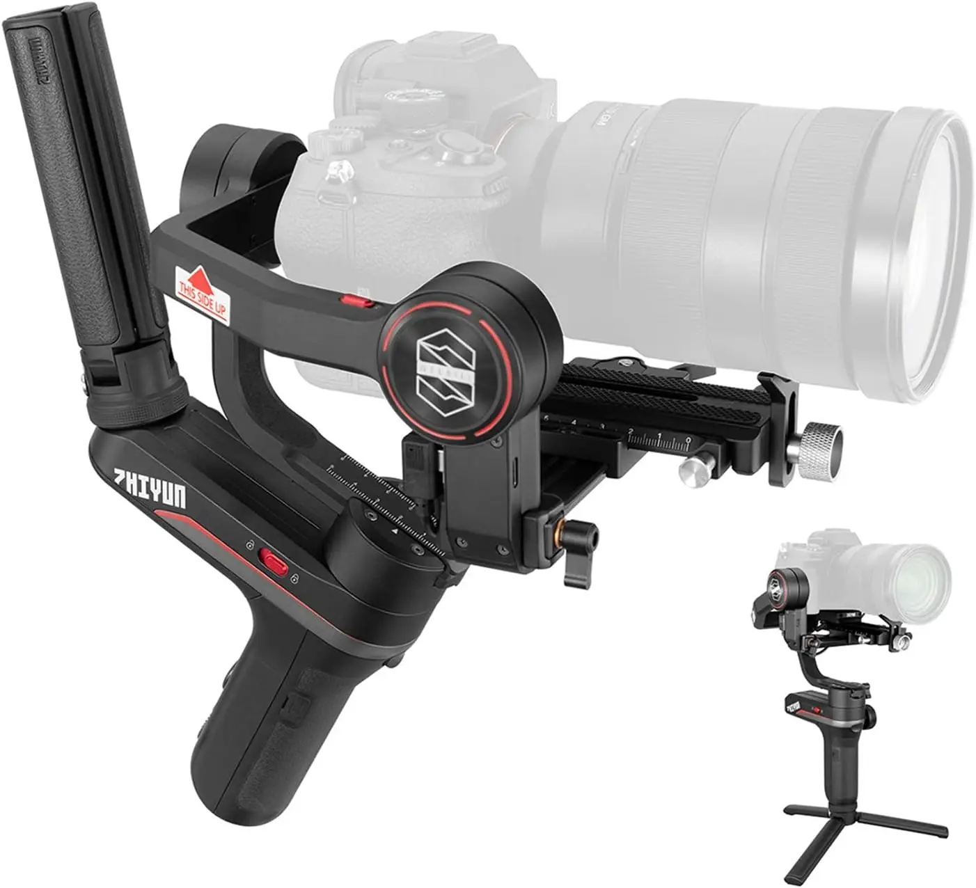 

WEEBILL S Gimbal Stabilizer for DSLR & Mirrorless Camera A7R3 A7M3 5D4 EOS R Z6 Z7 D850 GH5 BMPCC 4K Sigma