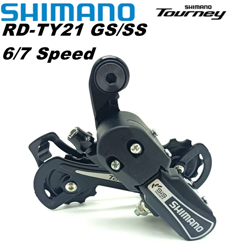 Shimano TY21 6/7 Speed Groupset RD-TY21 GS Bike Rear Derailleur Tourney SL-TX50 Shifter Lever 6S 7S SL TX50 Trigger