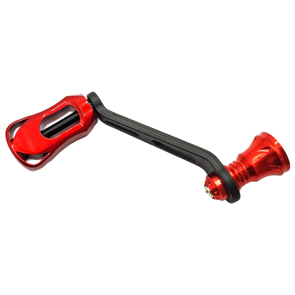 70mm botão de fibra carbono alça única para daiwa para fuego balancim alça parafuso em fiação carretel substituição ferramentas pesca