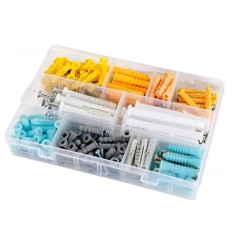 [A92P!】 Wall Plug And Screw Assortment Kit 300PCS /M5, Phillips Round Head Self-Tapping Screws With Expansion Anchors
