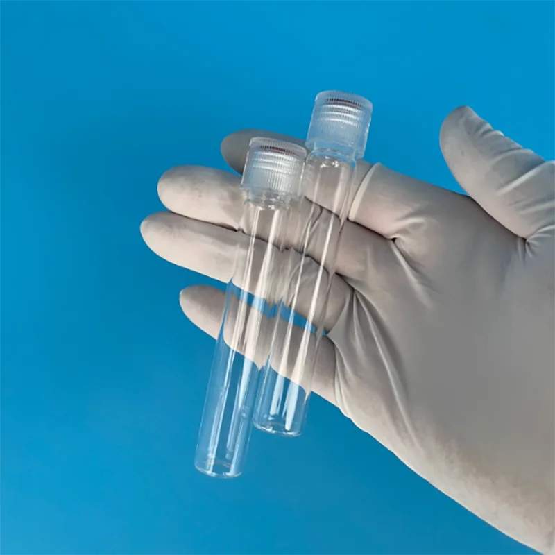 10ml flat bottom COD digestion tube for measuring total phosphorus and total nitrogen reagent tube 16x100mm screw sampling tube