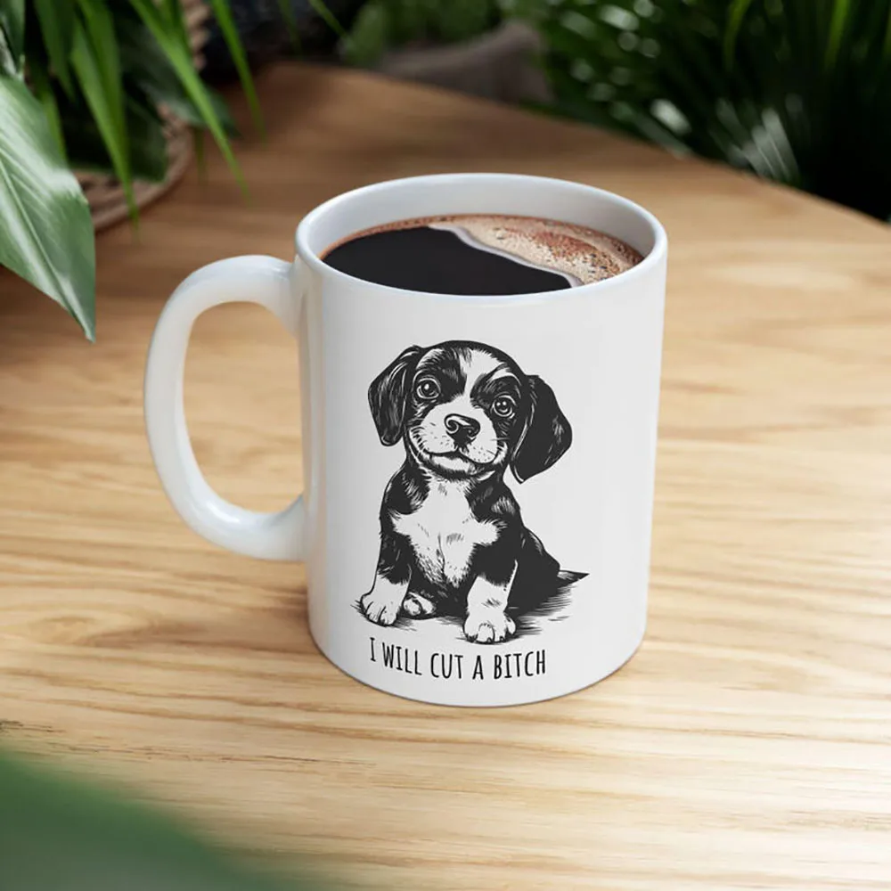 

Personalized Dog Portrait Mug Custom Pet Photo Text Pet Birthday Adoption Day Souvenir Gift for Pet Lovers Pet Family Pet Parent