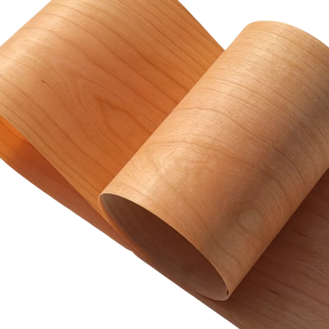 

Length:2.5meters Width:170mm Thick:0.25mm North American Cherry Veneer Sheet Woodworking Home Car Music Decor