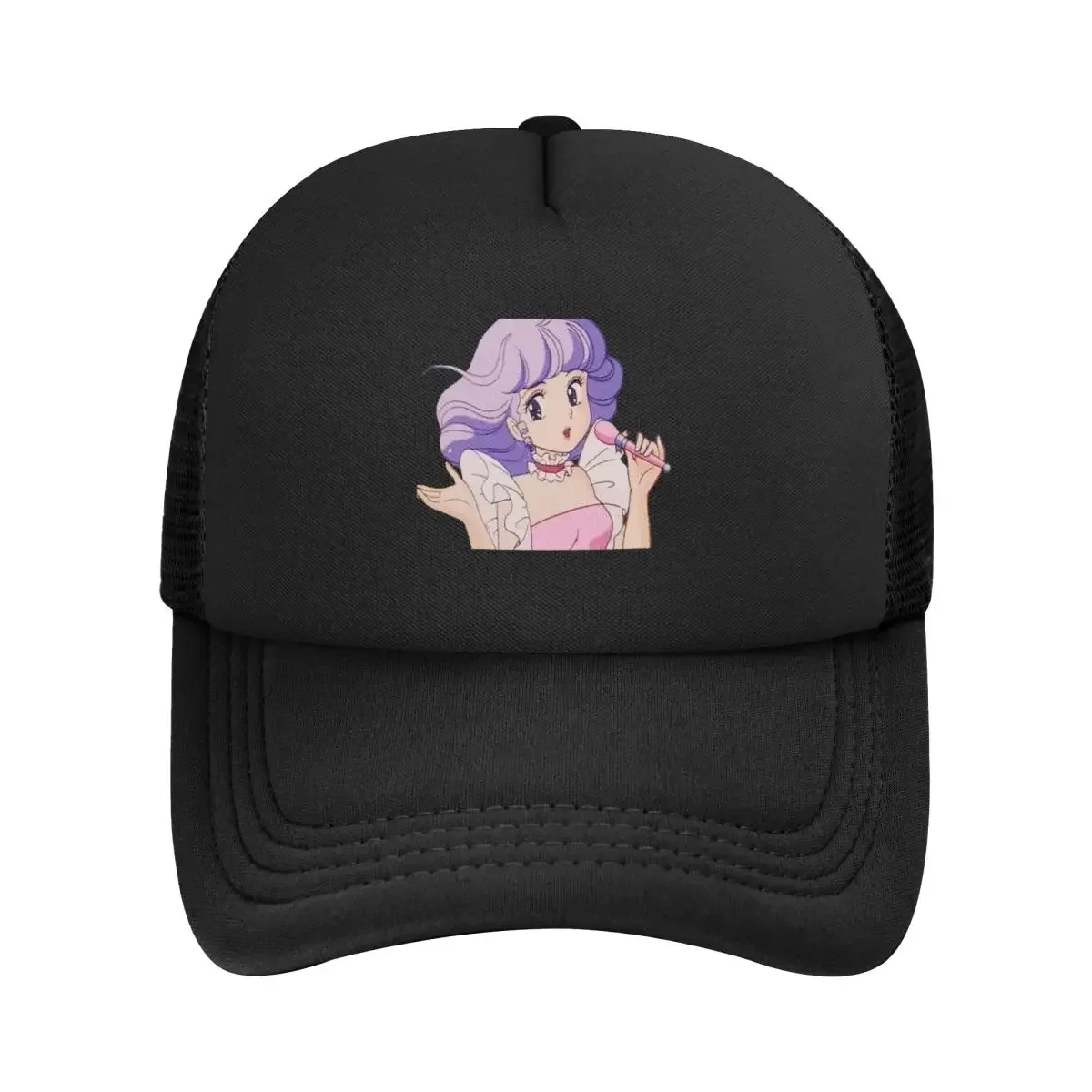

Creamy Mami Mesh Baseball Caps Snapback Fashion Baseball Hats Breathable Casual Casquette Outdoor For Men's And Women's