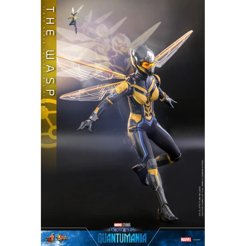 ในสต็อก Hottoys MMS691 Wasp 2.0 Ant-Man และ Wasp: Quantumania 1/6 อะนิเมะ Action Figure ของเล่นของขวัญคอลเลกชันงานอดิเรก