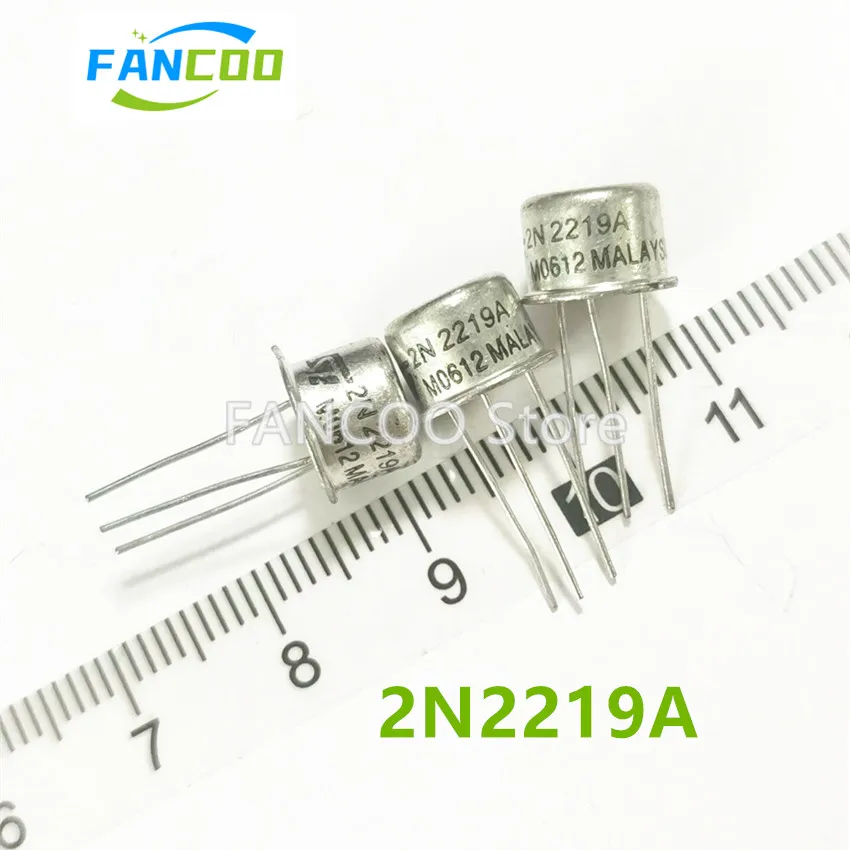 5PCS 2N2219A 100% Original NEW 2N2219 HIGH SPEED SWITCHES Bipolar Transistor Small Signal  CAN-3 TO-39