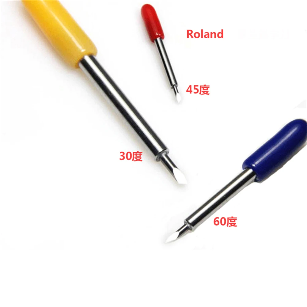

15 Pcs Lettering Knife Set Cutting Plotter Blades Computer Vinyl Cutter Degree