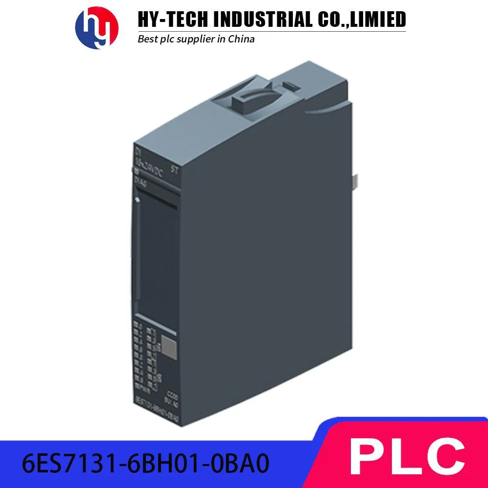 

High-Speed 24V 16-Ch Digital Input Module 6ES7131-6BH01-0BA0 Standard PNP Sinking Input with Voltage Monitoring 0.05-20ms Delay