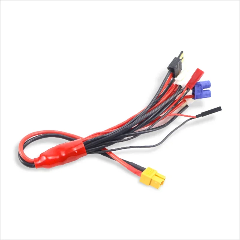 NewTypeXT601-9Multiple plugs Conversion cable converter Terminal T EC3 XT30 JST TRX FUTABA TAMIYA Increase PlugCharger Accessory