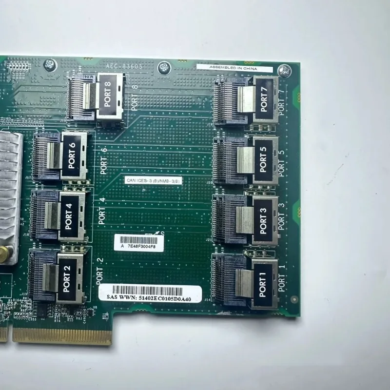 AEC-83605 870549-B21 876907-001 727252-002 12GB SAS 9 Port Expander Card PCI-E Riser For HP ProLiant DL380 G9 Gen9 G10 server