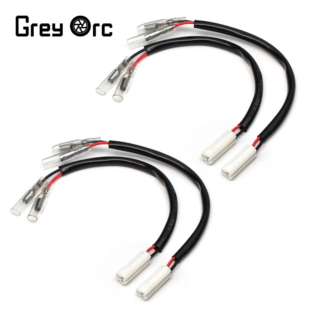 Wire Turn Signal Marker Adapters Indicator Leads Plug Connector Harness For Yamaha Yzf R1 R6 R3 Mt09 Mt07 Tracer 700 900 Xsr 2