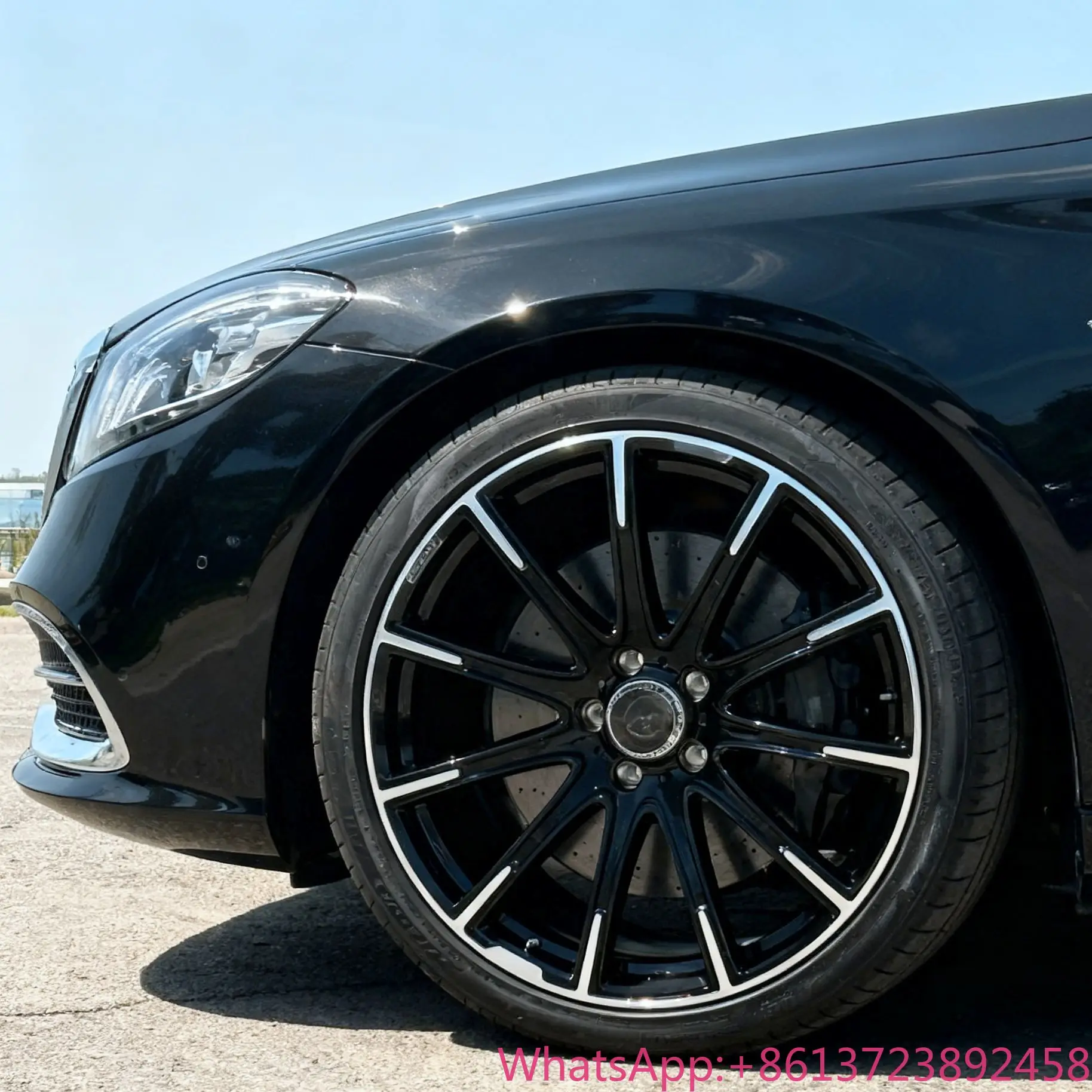 Bku Forged 5x112 Wheels for Mercedes S Class Maybach W222 W223 S600 S550 19 20 21 22 Inch Rims Monoblock Luxury T6 Alloy Wheels