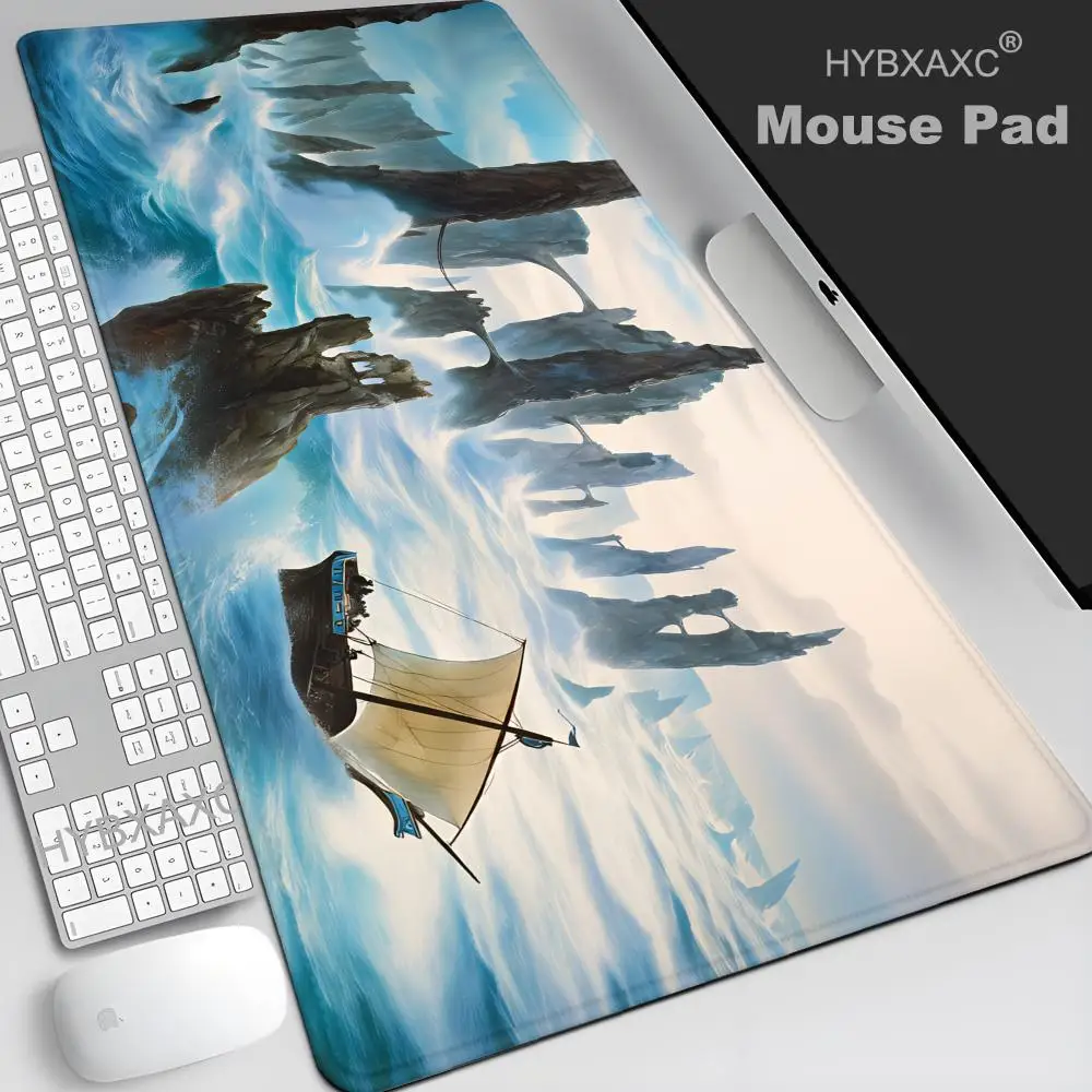 

HYBXAXC Gaming Mouse Pad 90x40cm Computer Mousepad Desk Mat PC Anime Carpet Keyboard Gamer Accessories Table Pad