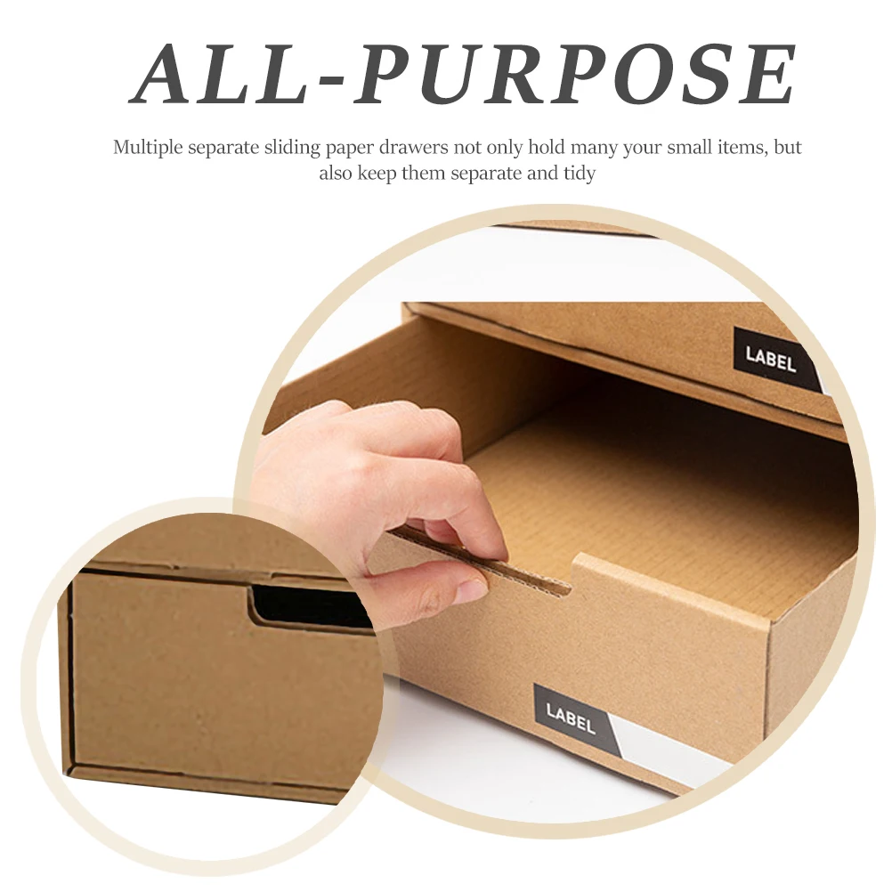 

Drawer Storage Box Books Holder Drawers Paper Classroom Organizer Document Organiser File