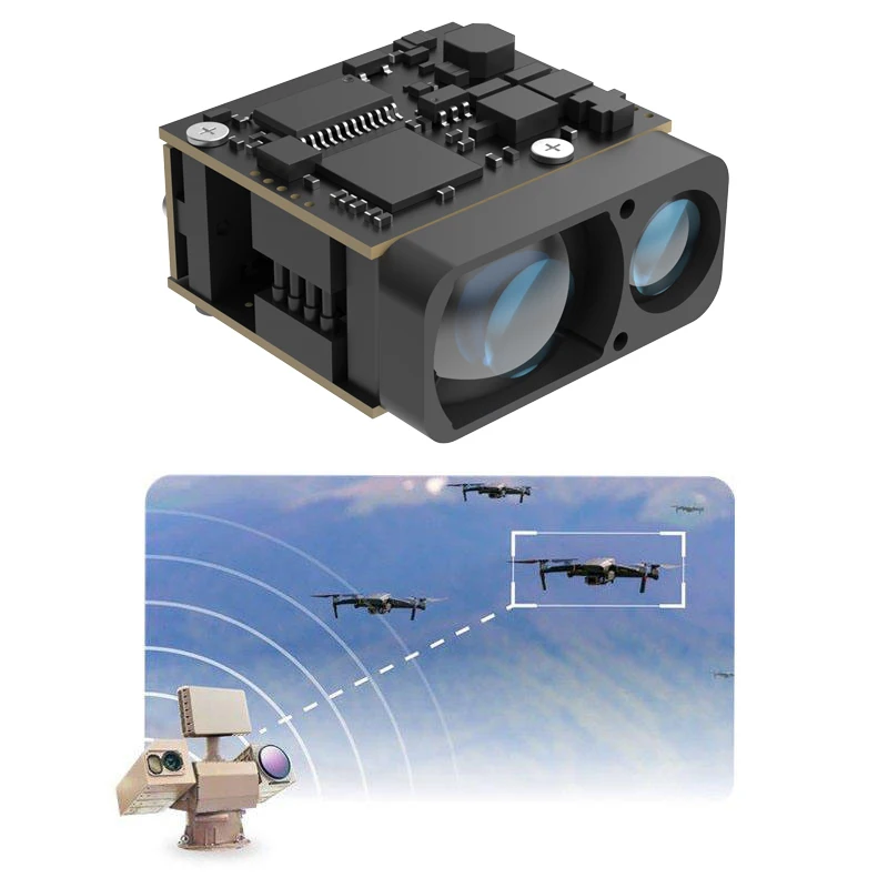 BT 3000m Class1/1M Laser Measurement Module 1535±5 Nm Range 1000~4200m Max Detect Range Building Vehicle Person For FPV