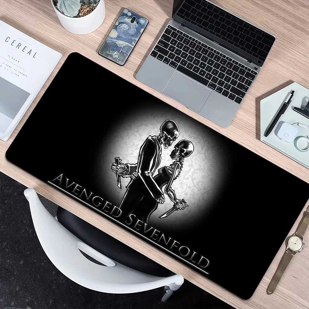 A-Avenged S-Sevenfolds Band Mouse Pad Non-slip Thickened MousePad Large Writing Lockedge Office Student Gaming Cushion