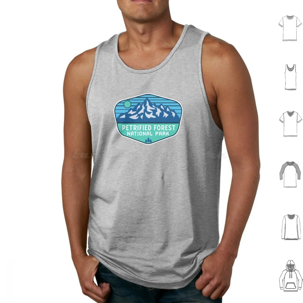 Petrified Forest National Park-Vintage Tank Tops Vest Sleeveless Petrified Forest National Park Petrified Forest