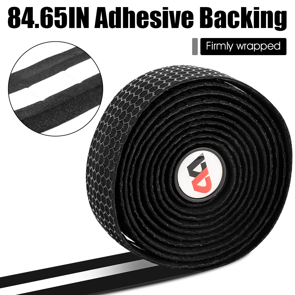 WEST BIKING Bike Handlebar Tape Road Bicycle Anti-slip Silica Gel EVA Shock Absorption Handle Bar Tape Cycling Wrap End Plug