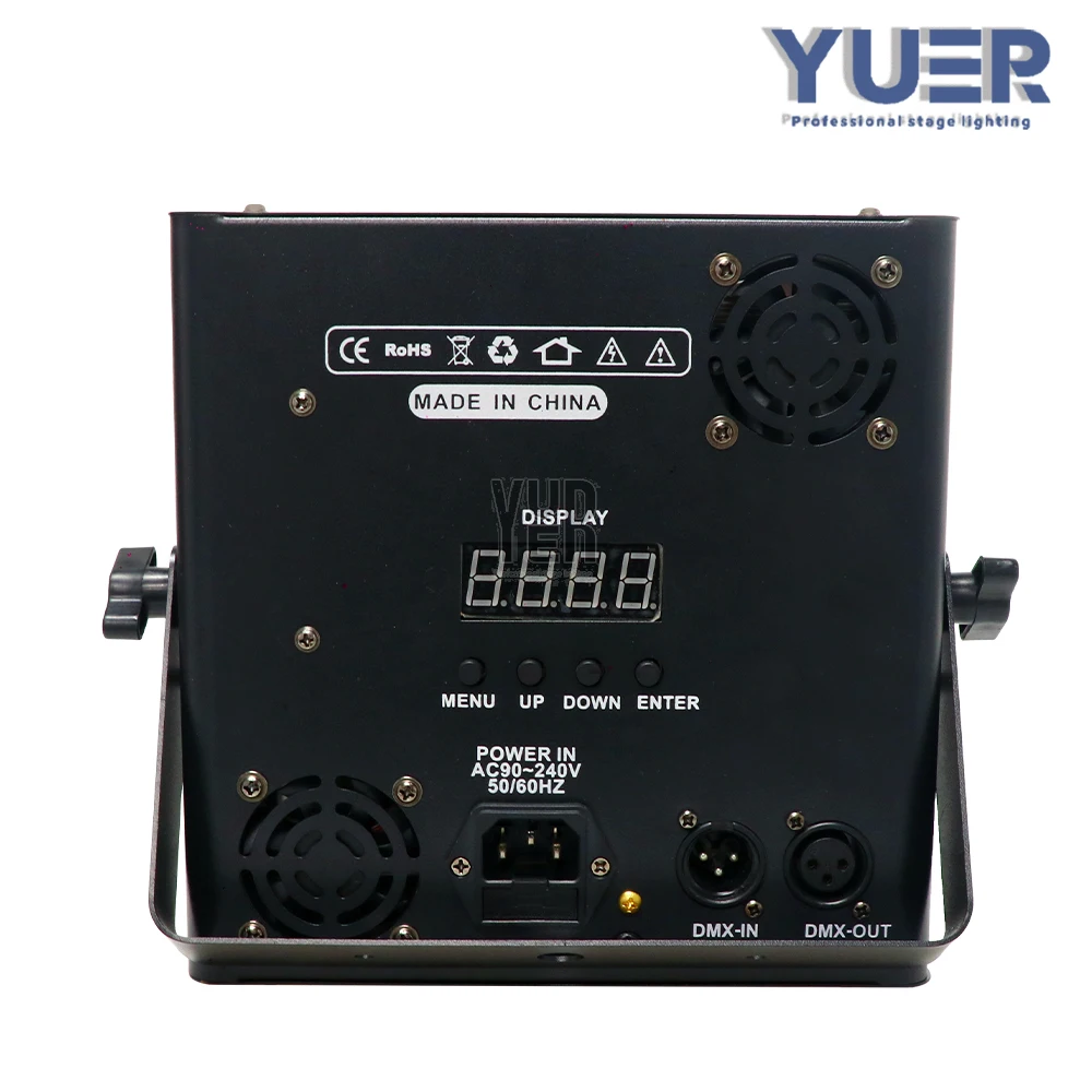 Mini 4x25W Led 4 Occhi COB Par Luce Bianco Freddo/Caldo 2in1 Luce per Pubblicità DMX512 Controllo del Suono RDM per DJ Disco Party Wedding Bar