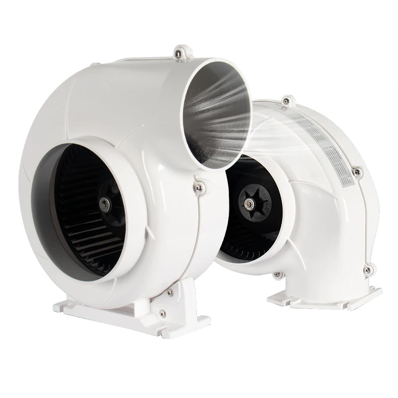 

Bilge Blower Fan Plastic Exhaust Fan Blower Large Air Volume Snail Fan For Cooling Ventilation Flange and Base Type