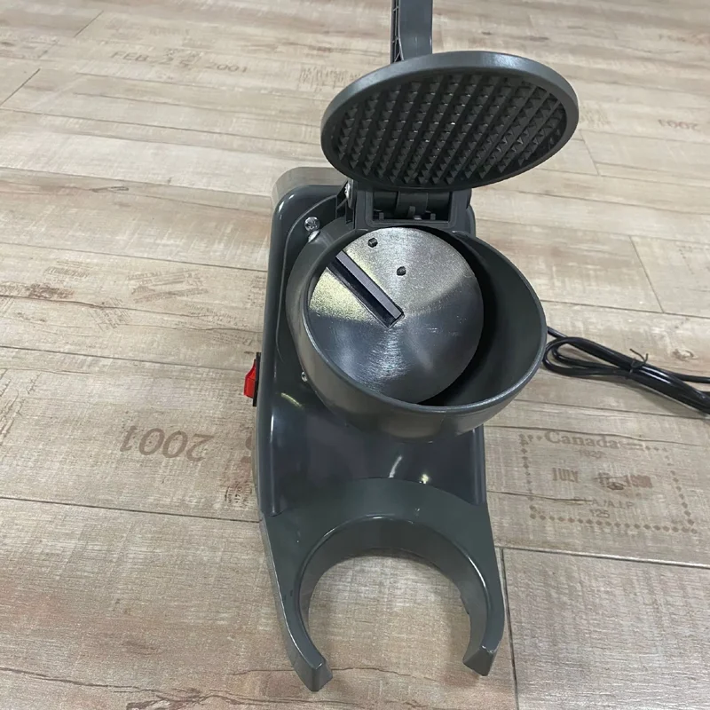 Electric Ice Crusher Portable Stainless Steel Ice Breaker Machine for Household Use