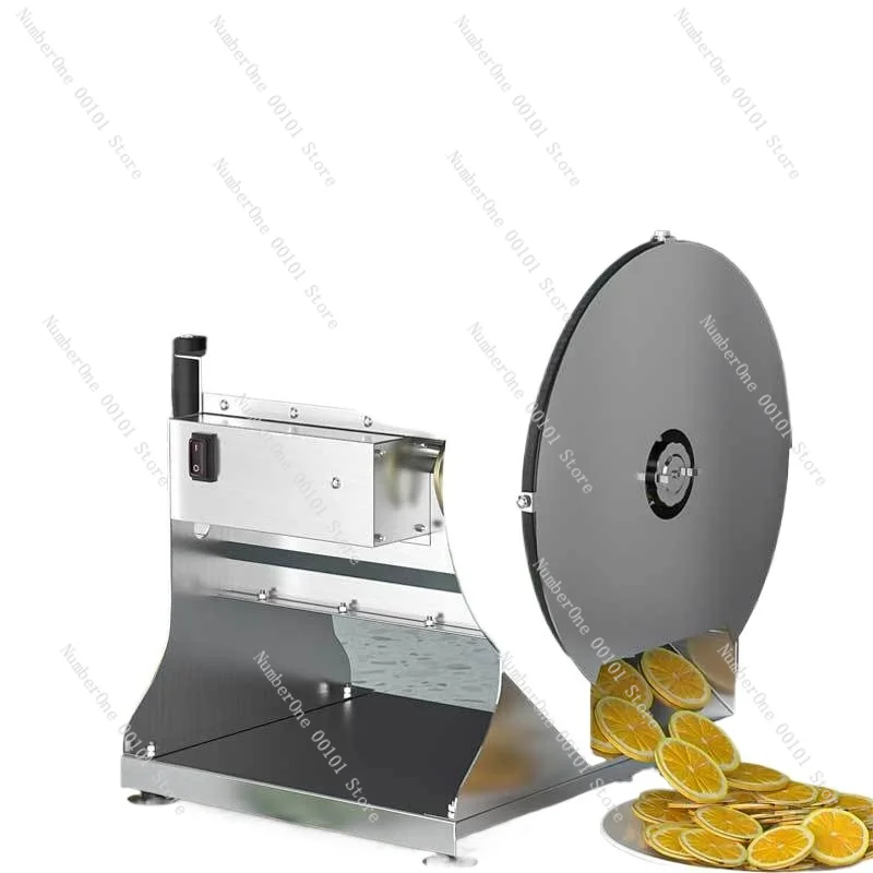 Multifunctional Stainless Steel Fruit Vegetable Slicer Electric Manual Potato Lemon Cutting Machine
