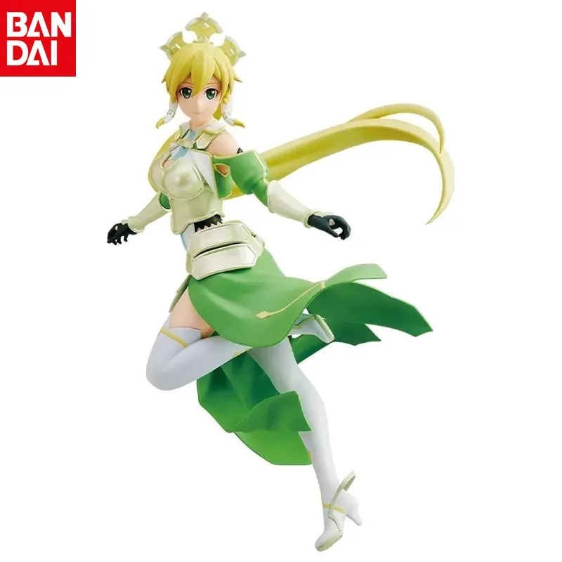 

Bandai Sword Art Online Anime Figures Kirigaya Suguha Genuine Bulk-cargo Japanese Anime PVC Action Figure Desktop Decoration