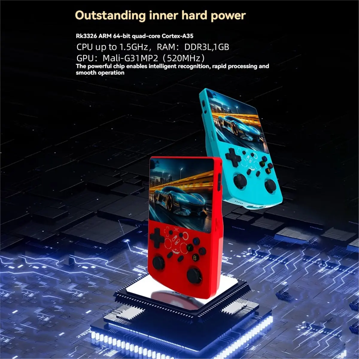 ♠summer-sale♥♦☹-r40xx-handheld-retro-video-game-console-42inch-screen-64g-18000-game-wifi-gamepad-linux-os-supports-30-emulato