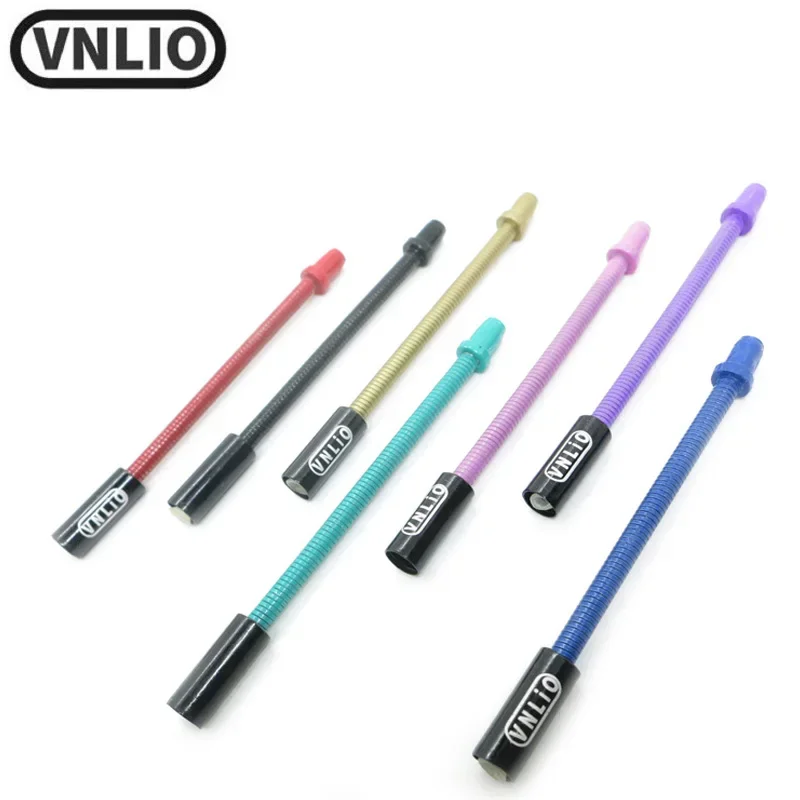 VNlio bicycle V brake surface cable guide elbow shift brake stainless steel spring protector bicycle accessories