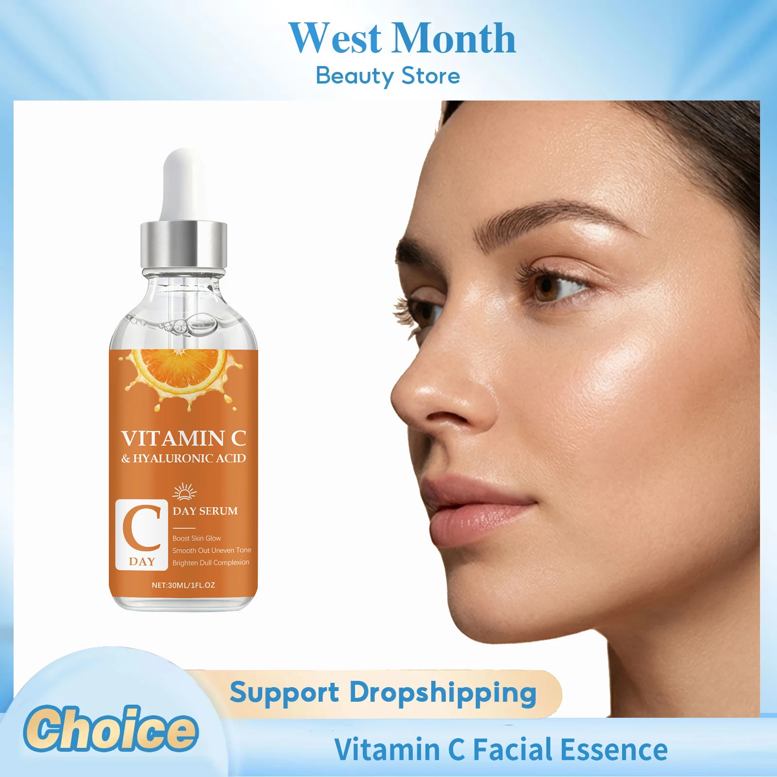 

Сыворотка для лица с витамином С: осветляющая, омолаживающая, восстанавливающая, увлажняющая, разглаживающая мелкие морщины, подтягивающая и укрепляющая кожу.