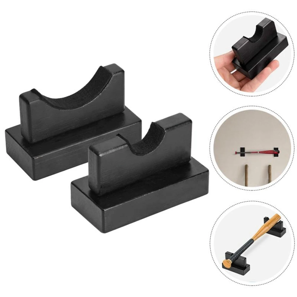 QA88X مضرب بيسبول عرض موقف أصحاب الخشب المنظم رف داخلي الملحقات الخشبية المنظمون