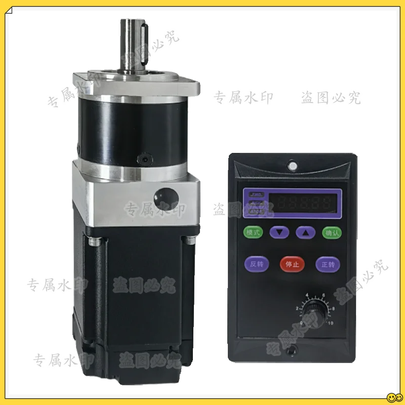 

DC brushless motor connected to AC 220V small micro permanent magnet synchronous planetary gear reduction variable speed motor