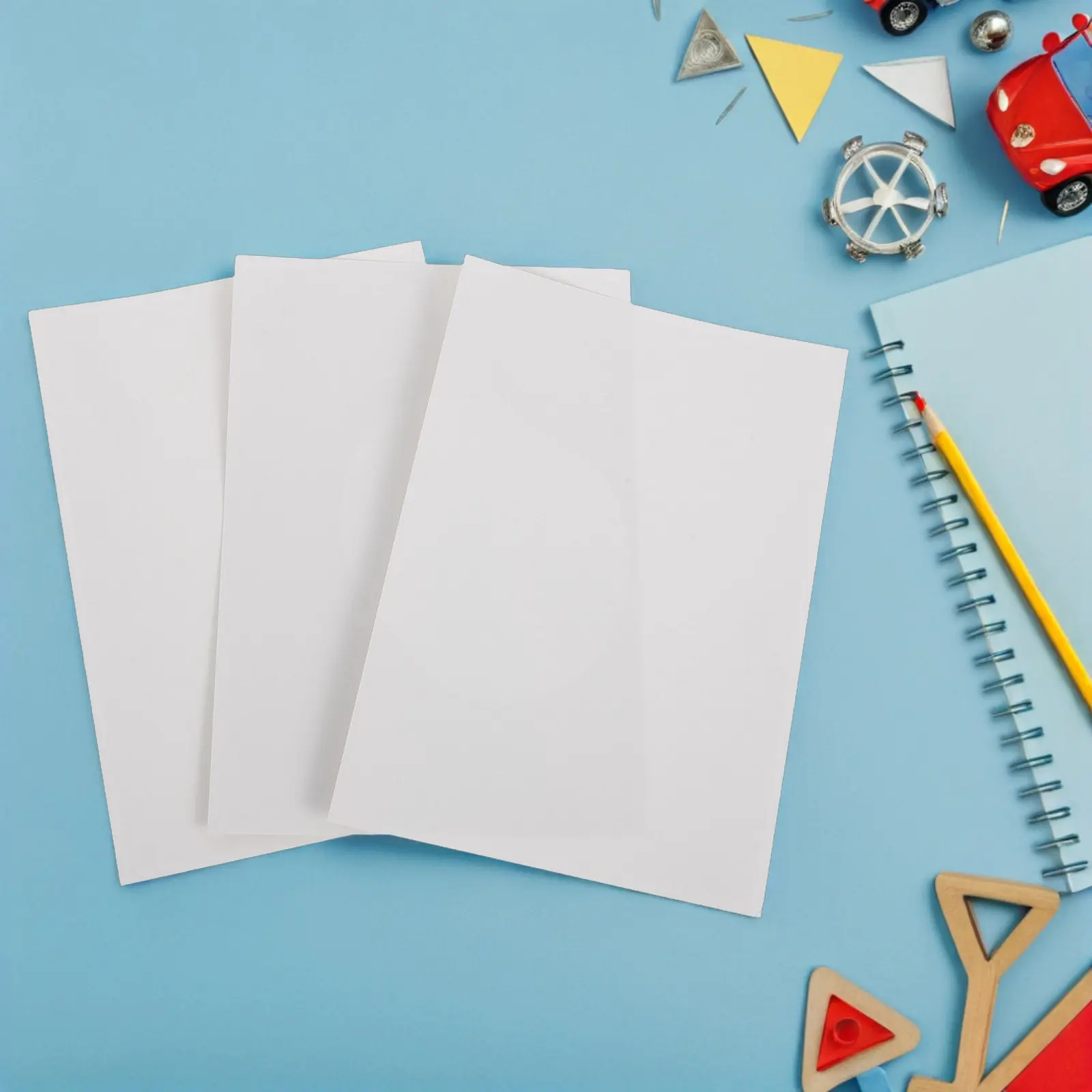 

100 листов глянцевой бумаги формата А4 для наклеек-пазлов - бумага с клейкой основой для легкого демонстрации и защиты пазлов