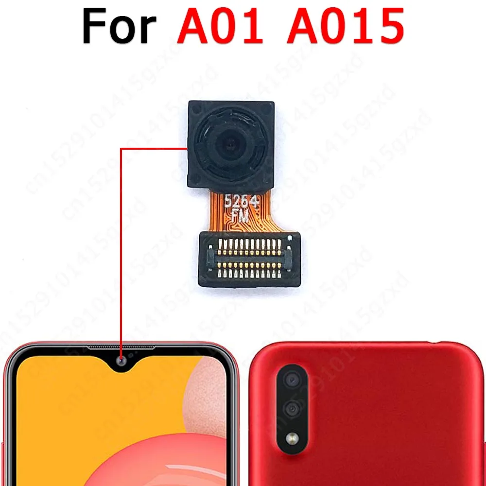 Selfie Camera For Samsung Galaxy A01 A11 A21 A21s A31 A41 A51 A71 5G Frontal Front Camera Module Facing Spare Parts