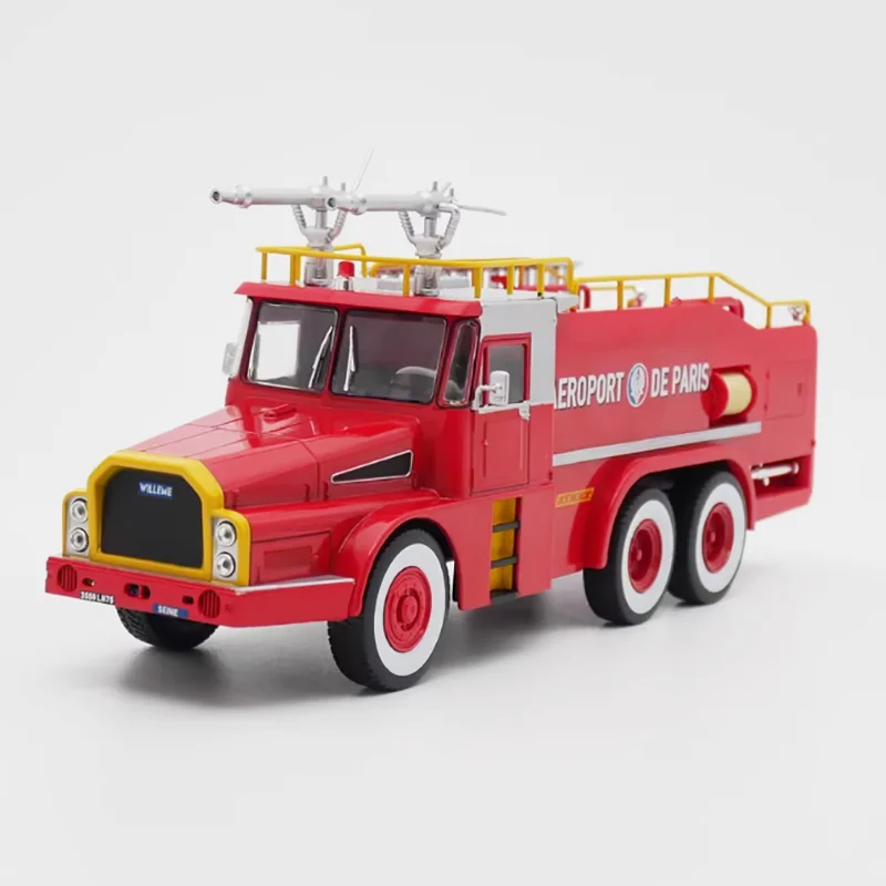 

IXO Diecast 1:43 Scale Alloy Willeme Vma Sides Fire Engine Car Model Simulation Toy Collection Static Display