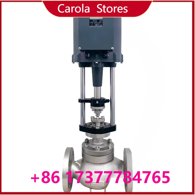 Intelligent Proportional Control Valve Single Seat Sleeve Type for High Temp Steam & Thermal Oil, Precise Temperature
