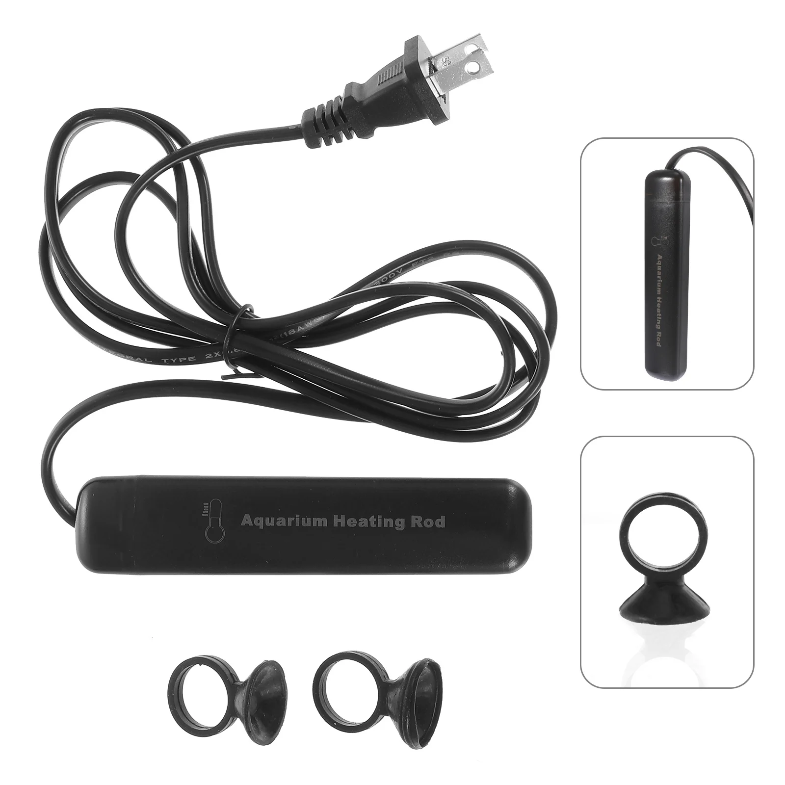 

1Set Aquarium Heater High-Quality Materials Safe Durable Mini Size Automatic Temperature Control Quartz Glass Fish Tank