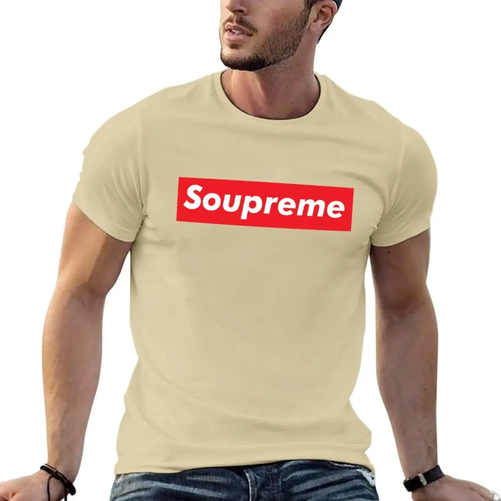 Soupreme T-Shirt hippie clothes oversizeds mens graphic t-shirts hip hop