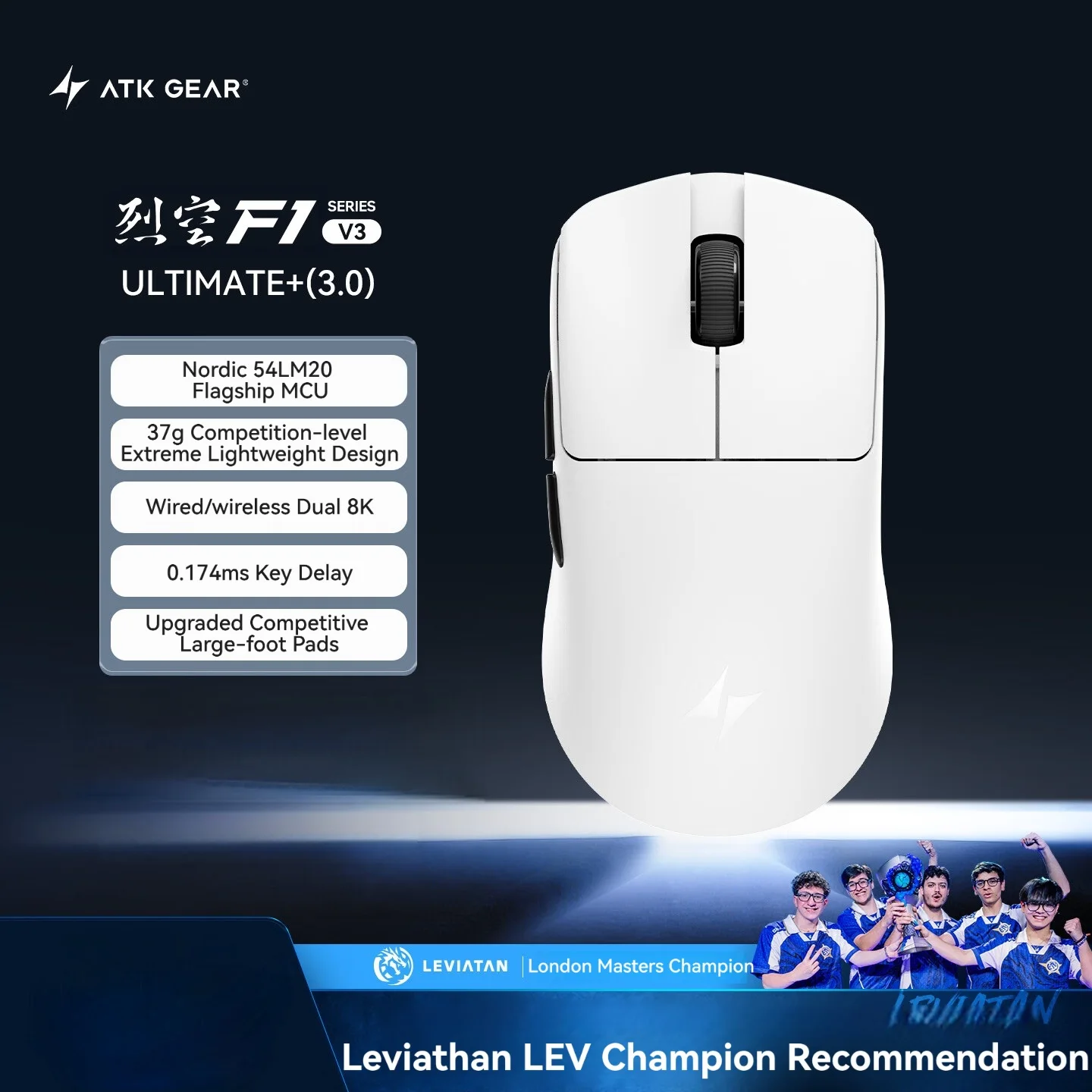 F1V3 Ultimate white