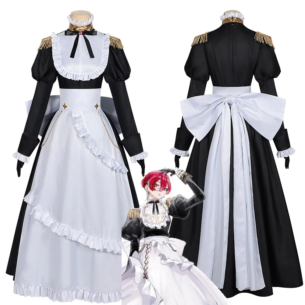 

Anime Playing Death Games To Put Food On The Table Benya Dress Cosplay Costume Roleplayying Women Outfits Halloween Party Suits