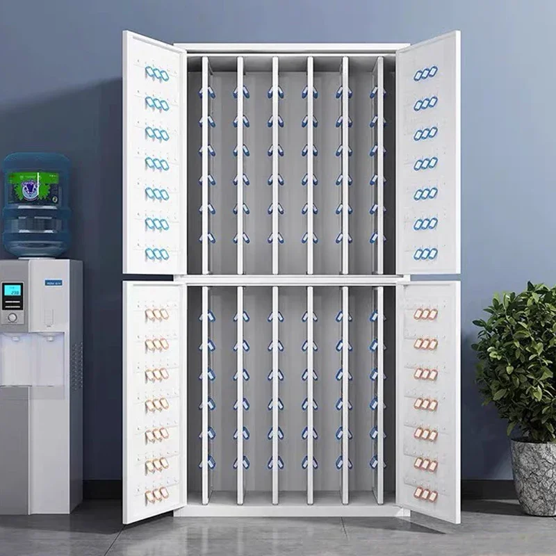 Office property password lock wall-mounted management cabinet floor-to-ceiling car key box storage &finishing cabinet