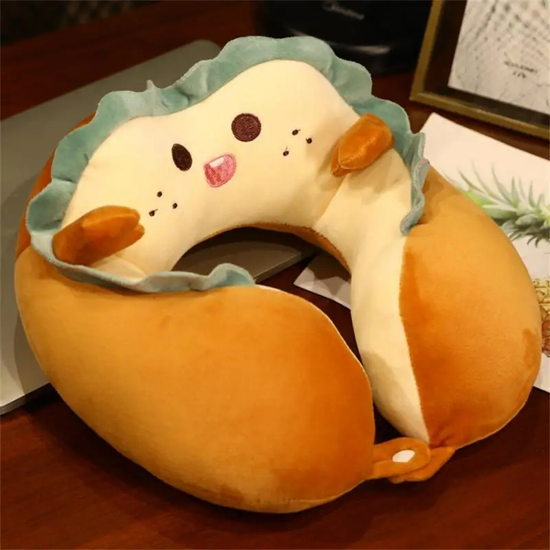 Household Neck Protection Detachable Washable Neck Pillow U-Shaped Pillow Cute Headrest Pillow Neck Car Sleeping Pillow