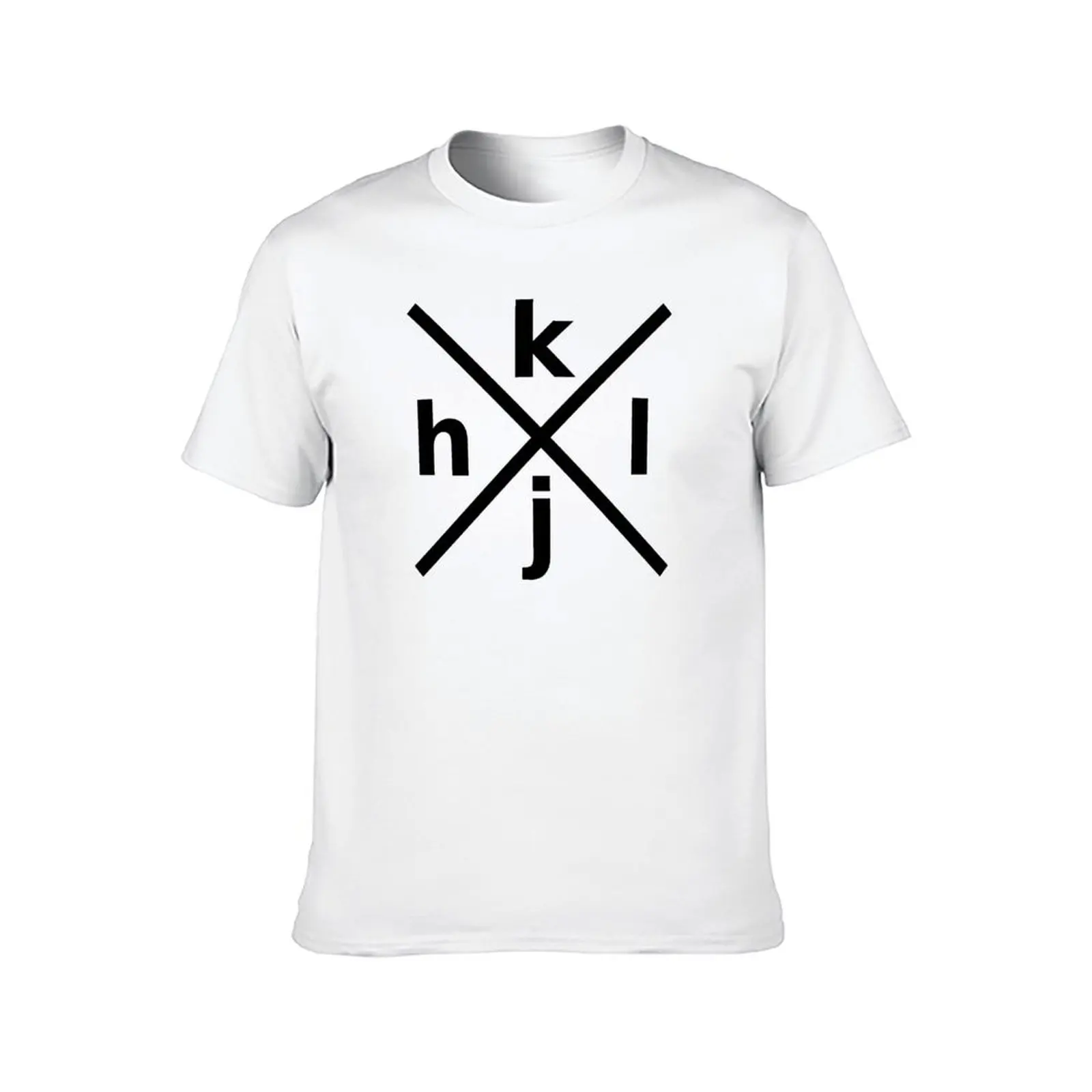 تصميم hjkl للمبرمجين باستخدام vi/Vim-تي شيرت أسود تي شيرت رجل عادي تي شيرت للرجل تي شيرت للرجل تي شيرت جرافيك تي شيرت #2