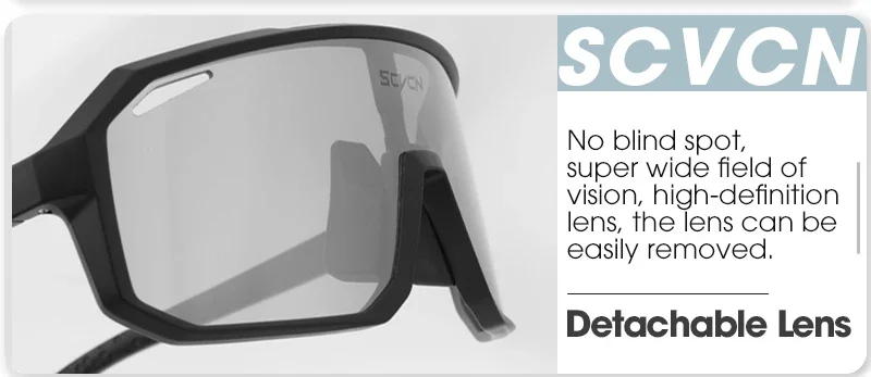 Photochrome Herren UV400 Radfahren Sonnenbrille Frauen Sport Lauf Brillen für Männer Gläser Straße Mountainbike Fahrrad Brille – Detail 9