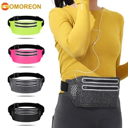 1Pcs Fanny Pack for Women Men, Sport Waistbag with Pouches and Adjustable Belt, Waist Pack for Traveling, Running, Partying