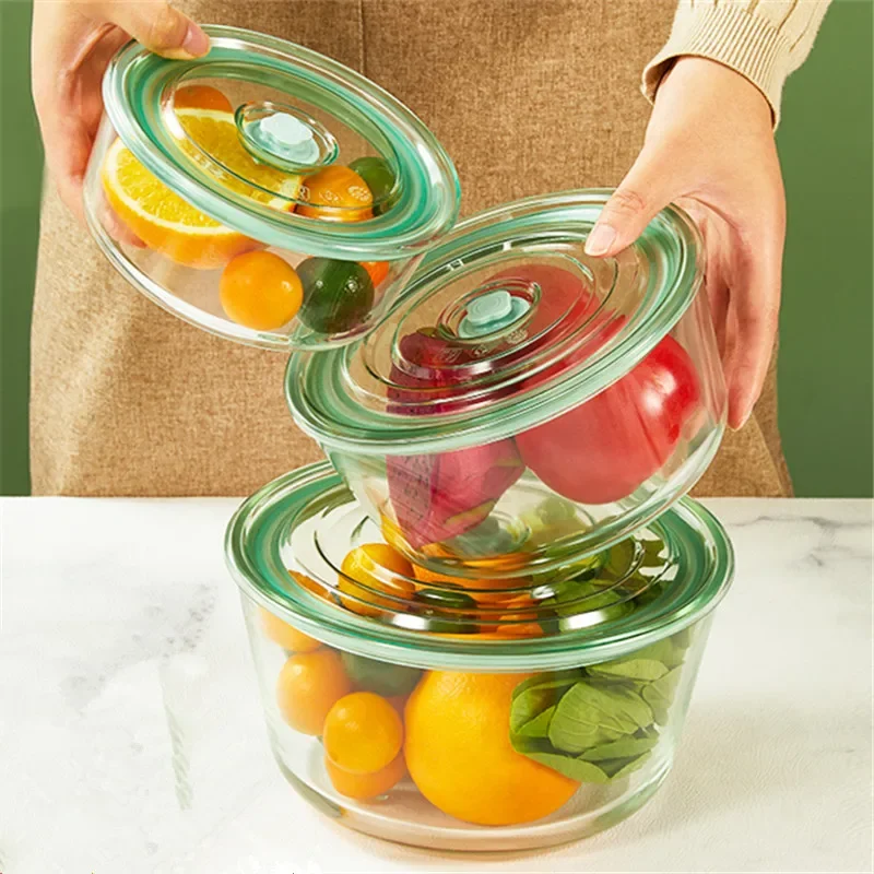 Leakproof Bento Box Lunch Boxes, 1 Circular Glass, China Lunch Box, Lunchbox, The New Listing