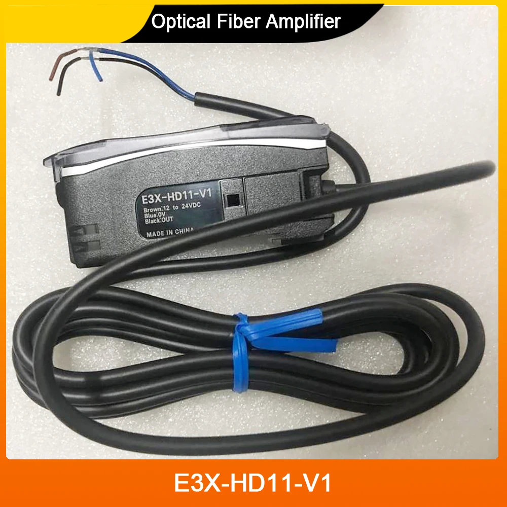 New E3X-HD11-V1 Dual Digital Display Optical Fiber Amplifier