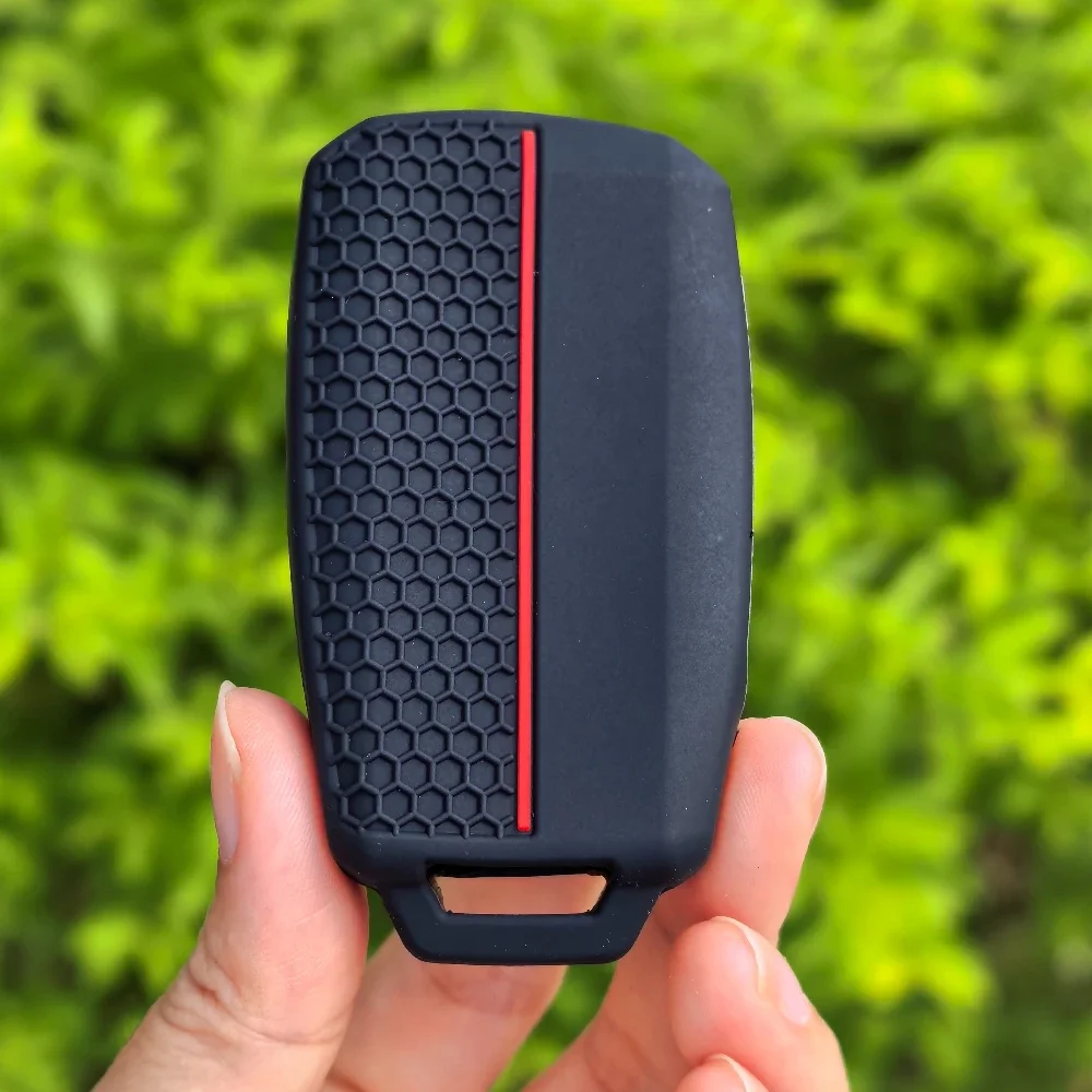 Silicone Car Remote Cover Holder Protector Shell Set for Renault Euro 6 Series T C K Gama Truck Key Case Keychain Accessories view 3